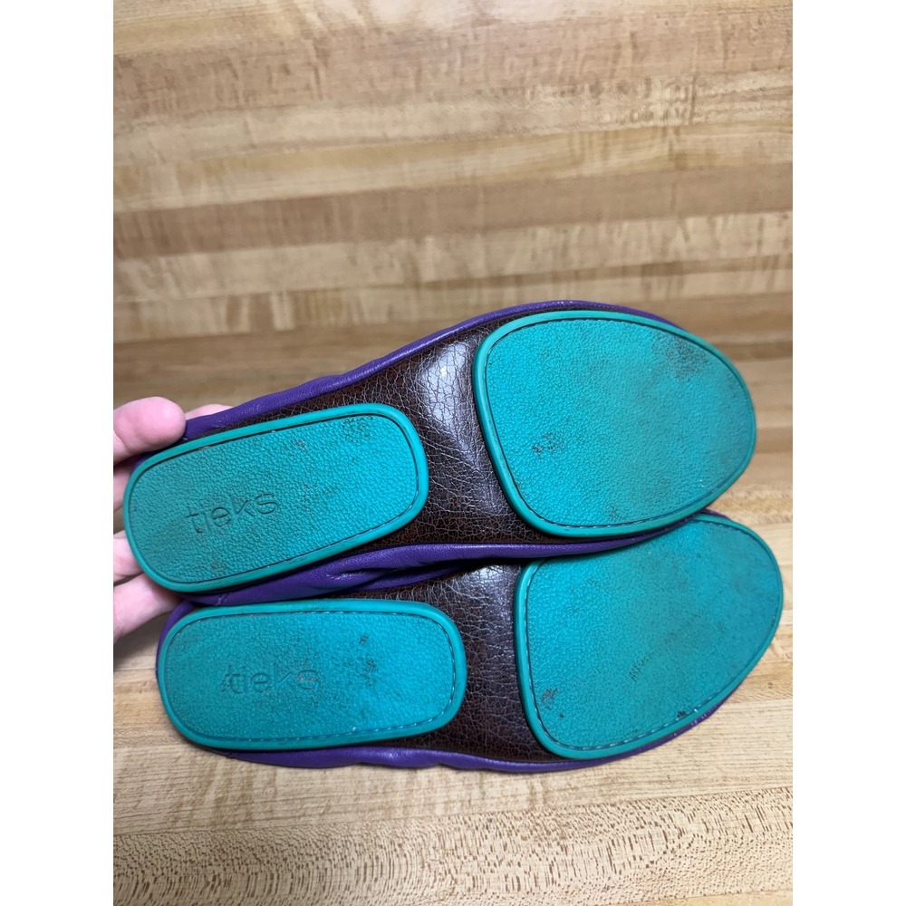 Tieks by Gavrieli Lilac Purple Leather Ballet Flats Shoes Womens Size 9 - Picture 4 of 5